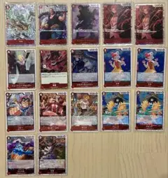 【光物17枚セット】ワンピースカード R/SR 美品多数 写真参照 即購入OK