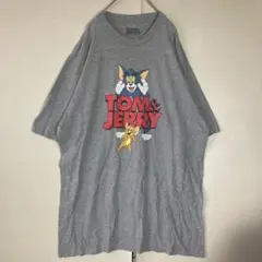USA輸入　トムとジェリー プリントデザインTシャツ　キャラクター