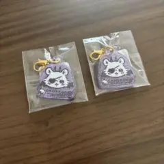 ちいかわ　てんし♡あくま　ミニラメ アクリルチャーム　モモンガ
