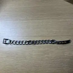 シルバー メタル チェーン ブレスレット
