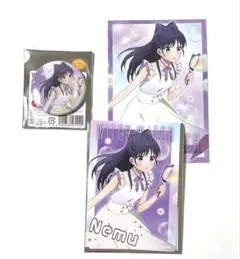 ウィッチウォッチ バブルver. 宮尾 音夢 缶バッジ ブロマイド 特典 3点