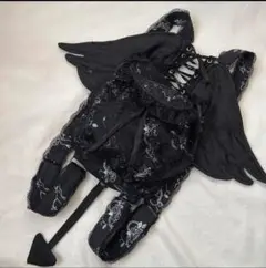 匿名配送 BloodStorm CLUB BODY LINE 黒 リュック 悪魔