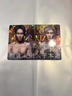 RIZIN ポテトスティック ポスターカードコレクション 超RIZIN3