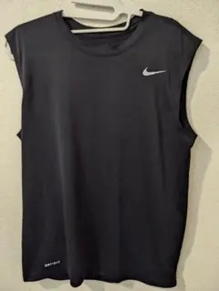 NIKE ナイキ DRI-FIT ノースリーブシャツ L ブラック 吸汗速乾