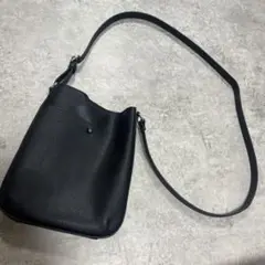 【美品】ショルダーバッグ ／ユニオンステーション　黒　ブラック