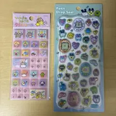 【新品】たまごっち　てんしっち　タイルシール　平成レトロ　プチドロップシール