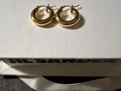 お値下げ:Jil Sander ジルサンダー フープピアス ピアス