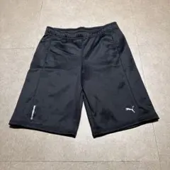 Puma ジャージ　ハーフパンツ　黒　ブラック　S