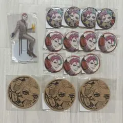 15点セット DMMスクラッチ ジョー・力一 アクスタ 缶バッジ コースター