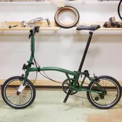 COSPAII B5 折り畳み自転車 ブロンプトン風 外装5速　即納可能 COSPAII B5 カスタム 折り畳み自転車 ブロンプトン風 スカイ