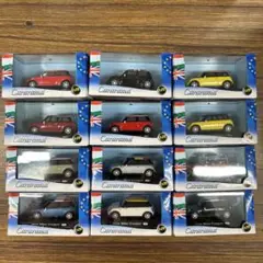 【未開封】Aセット　Cararama 1/72　ミニクーパー　12台セット 未開封】Aセット Cararama 1/72 ミニクーパー 12台セット - メルカリ