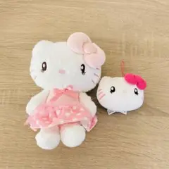 レア！美品！2点セット！キティ.USJ限定.ユニバ.マスコット.ぬいぐるみ