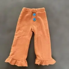 オレンジ色のパンツ 90サイズ　バースデー