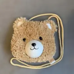 くま顔型ポシェット