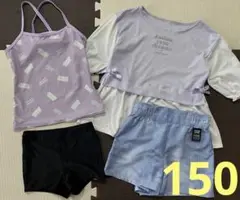 美品 JENNI❤︎水着4点セット 150