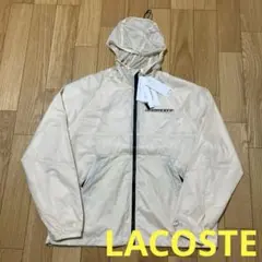 LACOSTE BH0122-99 グリッドナイロンジップアップジャケット