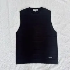 KANSAI YAMAMOTO HOMME ニットベスト ネイビー Lサイズ
