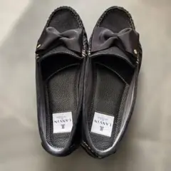 ランバン オン ブルー LANVIN en Bleu リボンモカシン 23