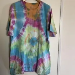 タイダイデザイン Tシャツ マルチカラー
