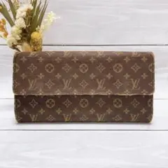 ルイヴィトン ポルトフォイユ サラ モノグラムミニラン 長財布