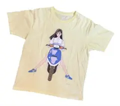 グラニフ×江口寿史 コラボ 老人Z Tシャツ Sサイズ イエロー