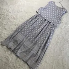 ワードトローブ ♡ ノースリーブワンピース　グレー