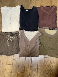 GAP等男子トップス6点セット L