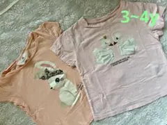 H&M 3~4y size Tシャツ 2着セット