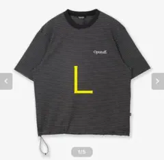【新品未開封】Optstuff ドロスト ストライプ Tシャツ L