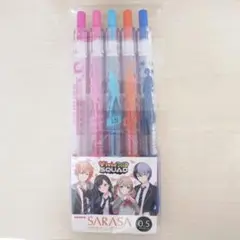 プロセカ サラサクリップジェルボールペン Vivid BAD SQUAD