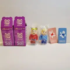 ベアブリック50　OSAMU GOODS 裏表セット