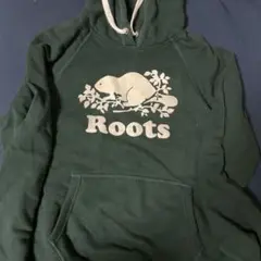 Roots ダークグリーン パーカー　8/20処分