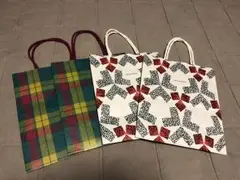 三越と伊勢丹紙袋（ショッパー）4枚セット