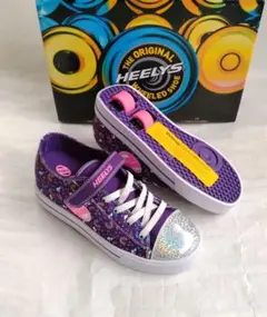 HEELYS　ヒーリーズ　ローラーシューズ　ローラースニーカー　23〜23.5