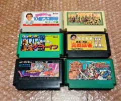 【FCソフト6本セット・任天堂・ファミコン】kmth