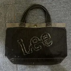 Lee 刺繍ヴィンテージダメージ加工トートバッグ