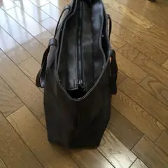 ダークブラウン レザー トートバッグ