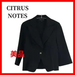 CITRUS NOTES　シトラスノーツ　テーラードジャケット　黒　B703