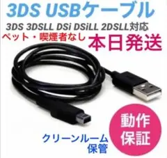 新品3ds充電器3ds充電ケーブル※USB式充電ケーブル※当日発送