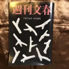 週刊文春 7月17日号