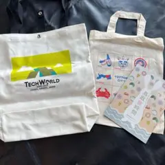 【新品未使用】テックワールド　鳥取フェスティバル　トートバッグ　旅行ガイド