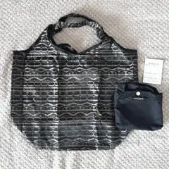 未使用！FAUCHONフォション エコバッグトートバッグ黒×茶