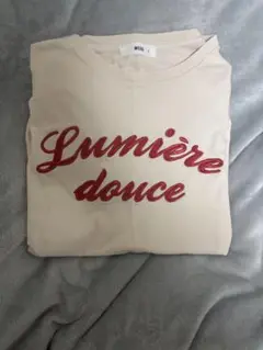 ベージュ Tシャツ L