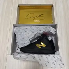 大谷モデル◾️New Balance S01 ブラック/ゴールド 26.5