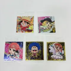 (^^)様リクエストページです！ワンピース大海賊シール　５枚セット