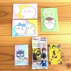 ちいかわ　サンリオ　コナン　カードセット