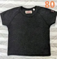 美品　ハリウッドランチマーケット　グレー　Tシャツ サイズ1　80 90 ベビー