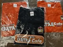 GATTAS Cafe Tシャツセット オレンジ・黒