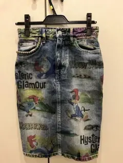 HYSTERIC GLAMOUR ウッドペッカーコラボ スカート