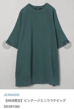 JEANASIS ビンテージミニウラケビッグSS
